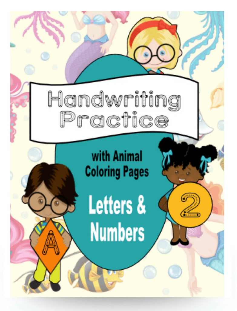 practice handwriting with animals
