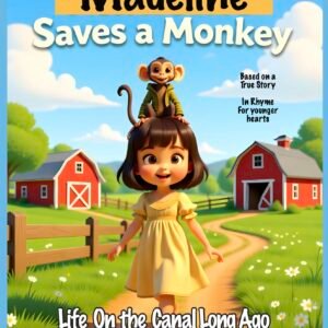 LITTLE GIRL AND MONKEY