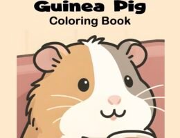 COZY KAWAII GUINEA PIG COLORING BOOK